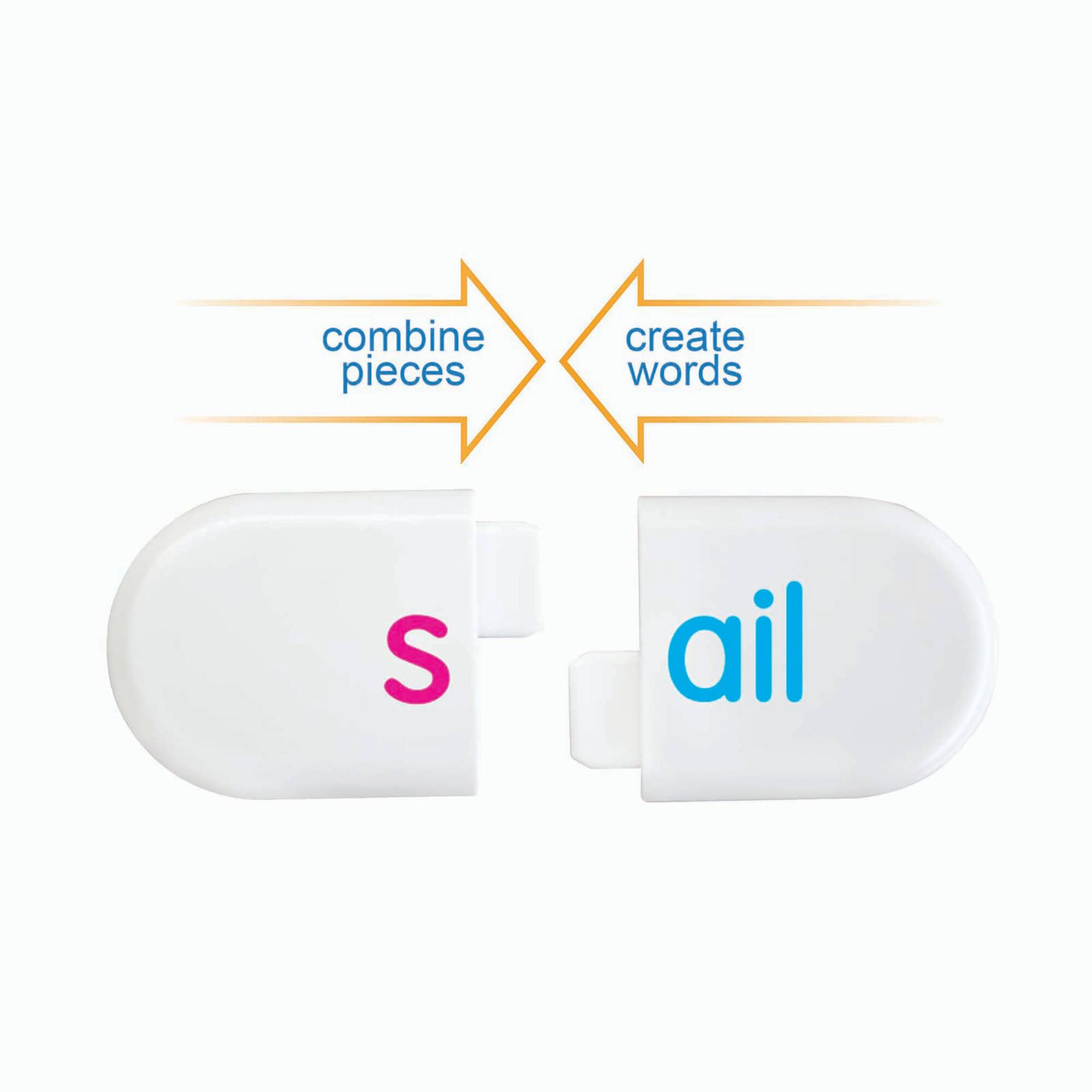 Junior Learning® Word Families Bringing Words Together Building Block Game